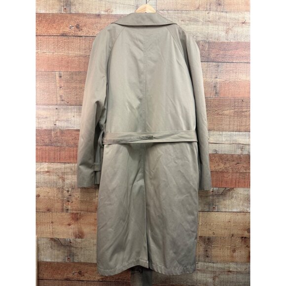 Hart Schaffner Marx Weather Protection Trench Coat 46R NWT - Picture 6 of 7